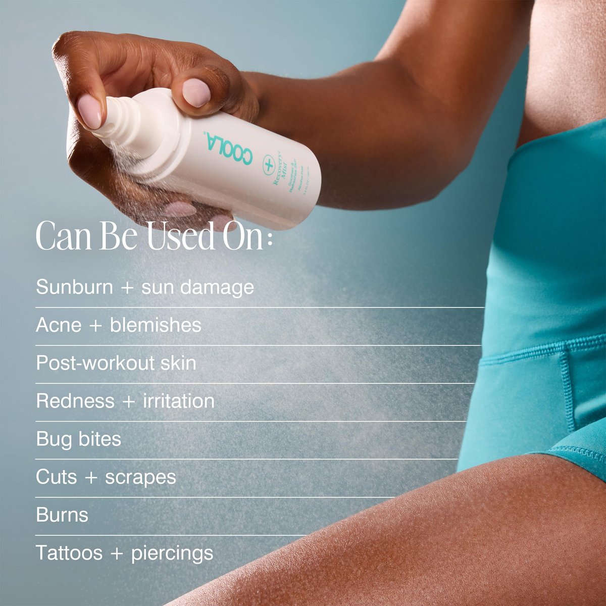 COOLA Recovery+ Face Mist with Hypochlorous Acid - Soothing Spray for Redness & Refreshment, 3.4 oz Avelisse