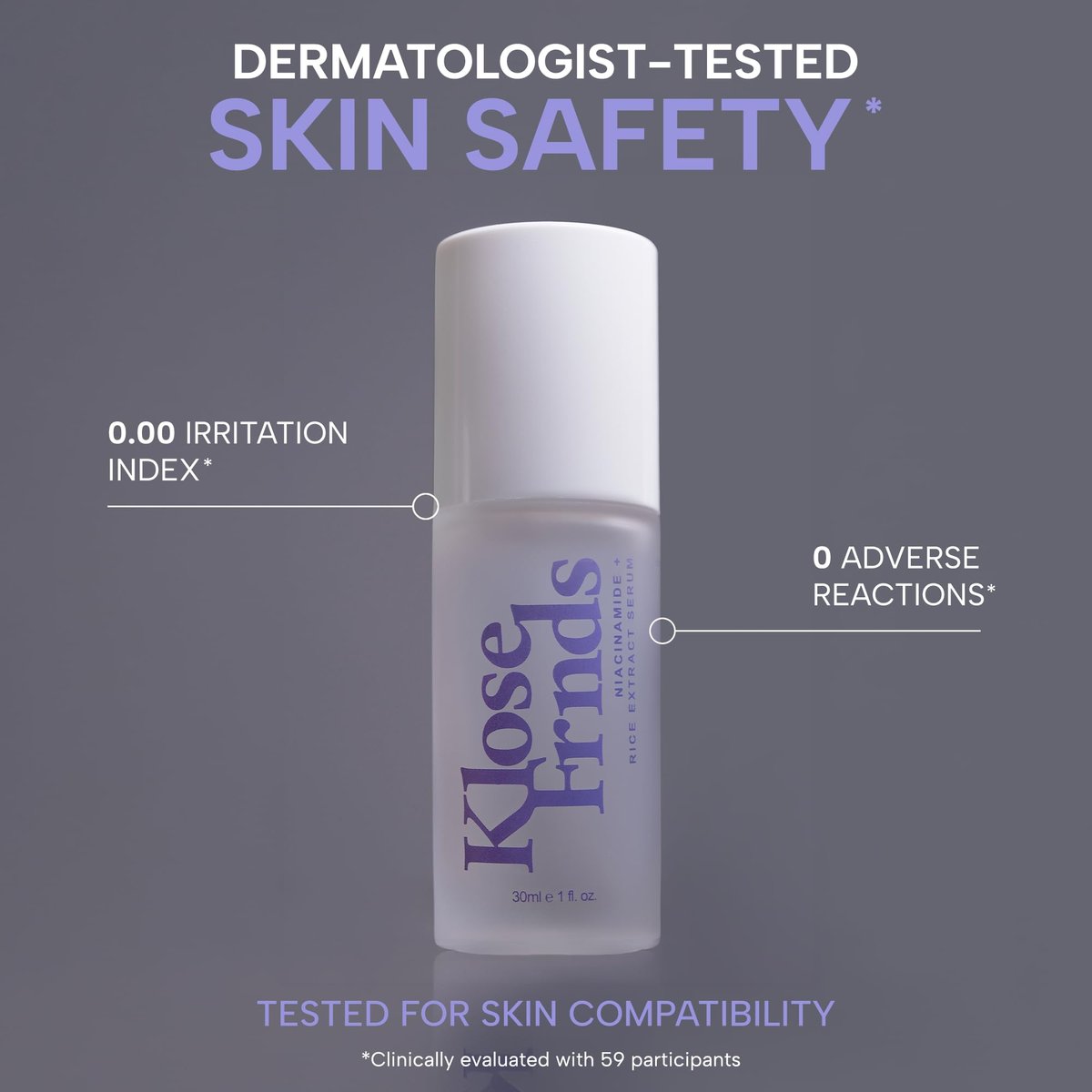 Niacinamide & Rice Extract Facial Serum – Hydrating Glow Serum with Hyaluronic Acid, Centella, and Licorice for Smooth Texture, Daily Radiance, and Healthy Skin Barrier Support - 1 fl oz Avelisse