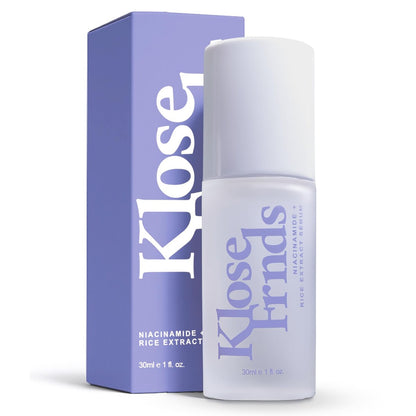 Niacinamide & Rice Extract Facial Serum – Hydrating Glow Serum with Hyaluronic Acid, Centella, and Licorice for Smooth Texture, Daily Radiance, and Healthy Skin Barrier Support - 1 fl oz Avelisse