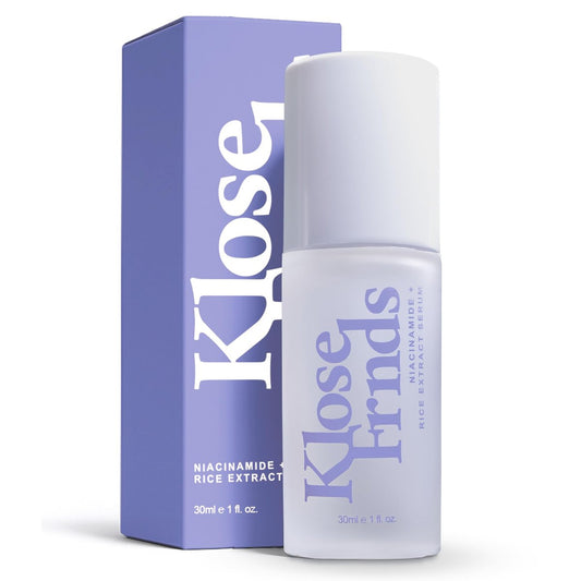 Niacinamide & Rice Extract Facial Serum – Hydrating Glow Serum with Hyaluronic Acid, Centella, and Licorice for Smooth Texture, Daily Radiance, and Healthy Skin Barrier Support - 1 fl oz Avelisse