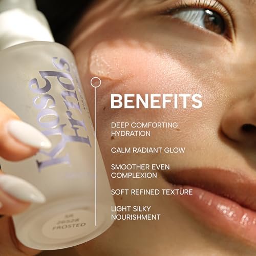 Niacinamide & Rice Extract Facial Serum – Hydrating Glow Serum with Hyaluronic Acid, Centella, and Licorice for Smooth Texture, Daily Radiance, and Healthy Skin Barrier Support - 1 fl oz Avelisse