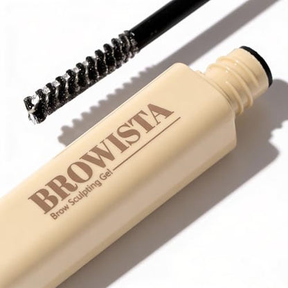 MISS LIL USA BROWISTA Strong Hold Clear Eyebrow Gel – Long-Lasting, Flake-Free, Natural Finish (0.5 oz) Avelisse