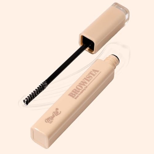 MISS LIL USA BROWISTA Strong Hold Clear Eyebrow Gel – Long-Lasting, Flake-Free, Natural Finish (0.5 oz) Avelisse