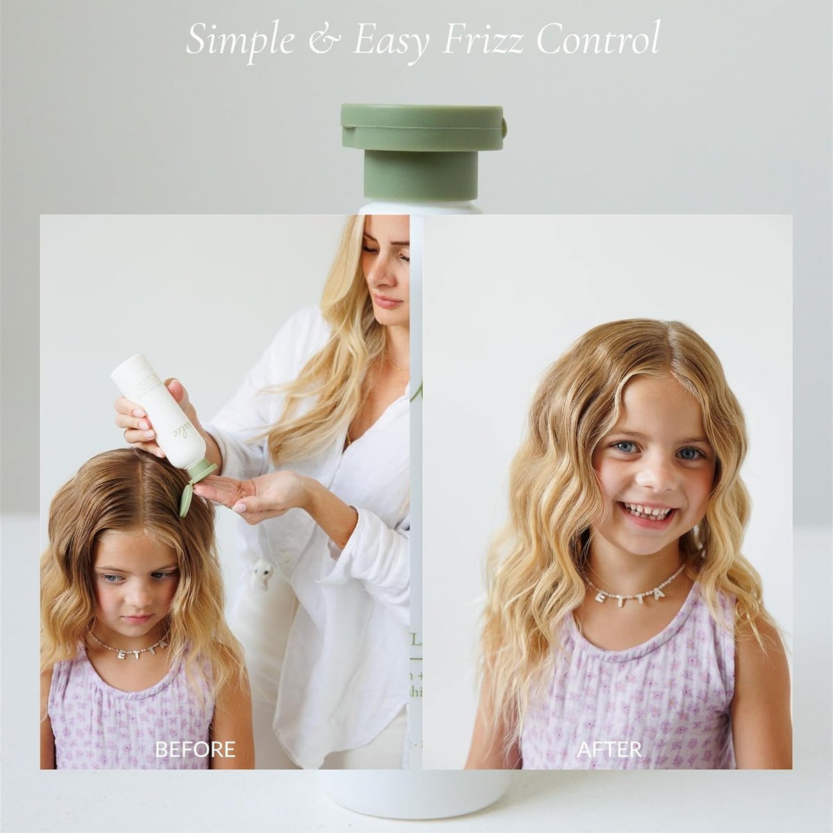 SALEE. Hair Styling Cream & Wax Stick Duo Travel Size - Anti-Frizz Leave-In Smoothing Cream & Flyaway Tamer Wand for Women & Kids, All Hair Types Avelisse