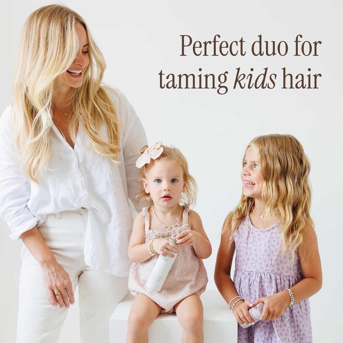 SALEE. Hair Styling Cream & Wax Stick Duo Travel Size - Anti-Frizz Leave-In Smoothing Cream & Flyaway Tamer Wand for Women & Kids, All Hair Types Avelisse