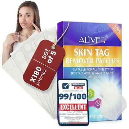 Premium 180 PCS Cosmetic Adhesive Patches – Waterproof, Invisible & Gentle on Skin Avelisse