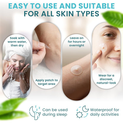 Premium 180 PCS Cosmetic Adhesive Patches – Waterproof, Invisible & Gentle on Skin Avelisse