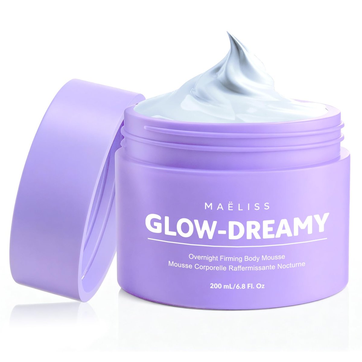 Overnight Toning Body Whip - Firming Night Cream for Loose Crepey Skin on Arms, Thighs & Belly | MAËLISS Avelisse