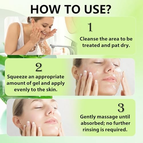 ABOTE Organic Aloe Vera Gel – 99% Pure Aloe for Face, Body & Hair, After Sun & Shave Relief, 13.53 fl oz (400ml) Avelisse