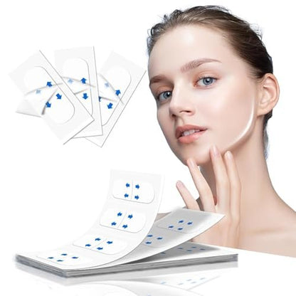 JBSZTH Face Tape Lifting Invisible – 200PCS Strong Hold Facelift Tape for Jawline, Cheeks & Neck, Super Thin Breathable Avelisse