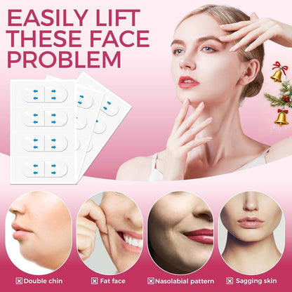 JBSZTH Face Tape Lifting Invisible – 200PCS Strong Hold Facelift Tape for Jawline, Cheeks & Neck, Super Thin Breathable Avelisse