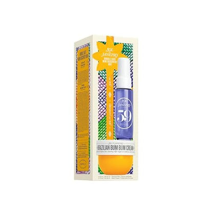 Sol de Janeiro Double Date Beauty Gift Set | Travel Size Brazilian Bum Bum Cream & Cheirosa 59 Perfume Mist | Limited Edition Mini Set Avelisse
