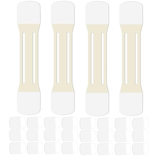 Netlkjonk Invisible Neck Tape for Sagging Skin – 60 PCS + 4 Strips Clear Lifting Tape, Turkey Neck Tightening Patches for Double Chin, Jowls & Wrinkles, Instant Face & Neck Lift for Makeup Avelisse