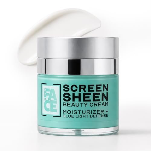 SurFACE Face Moisturizer with Microalgae, Retinol, Squalane – Hydrating Blue Light Defense Cream, 1.7 oz - görsel 2