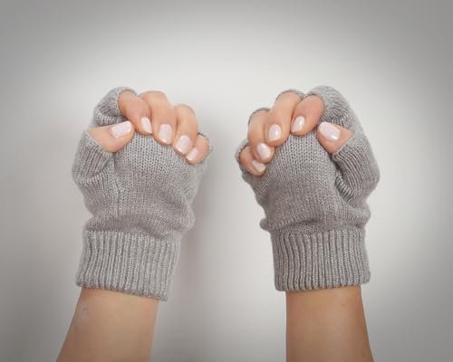 Blueberry Solutions Hand Contracture Gloves with Therapy Ball – Palm Protector for Clenched Fists – Support for Dementia, Neurological & Motor Disorders – Helps Prevent Nail-to-Palm Injury - görsel 14