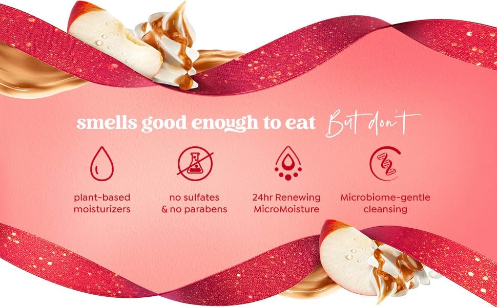 Dove Limited Edition Holiday Treats Body Wash for Deep Nourishment – Apple Cider Carmel, 20 oz - görsel 9