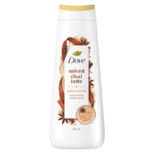 Dove Spiced Chai Latte Liquid Body Wash for Deep Nourishment - Limited Edition Holiday Treats, 20 fl oz - görsel 2