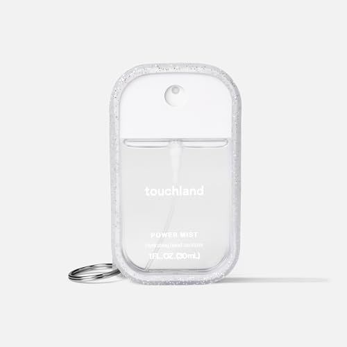 Touchland Protective Silicone Case with Keyring – Frosted Sparkle – Compatible with 1 FL OZ Hand Sanitizer - görsel 4