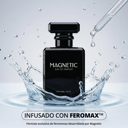 Magnetic Eau de Parfum – Bold, Long-Lasting Pheromone Cologne for Men, 50mL (1.7 fl oz) Avelisse