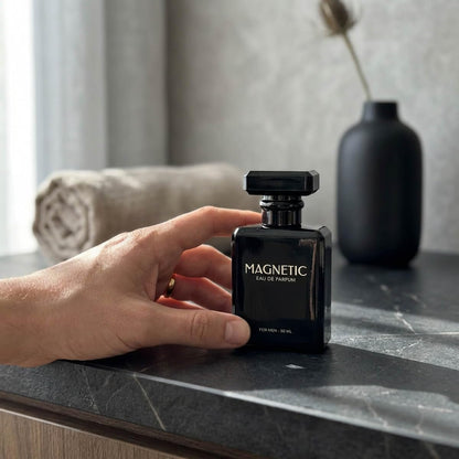 Magnetic Eau de Parfum – Bold, Long-Lasting Pheromone Cologne for Men, 50mL (1.7 fl oz) Avelisse