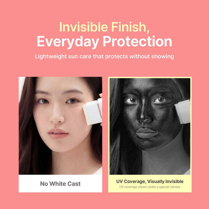 KAHI Airy Fit Sun Stick S - SPF 50+ Triple Functional Broad Spectrum Face Sunscreen Stick - Waterproof, Sweatproof & Sandproof - Ultra-Lightweight & Non-Greasy Sun Shield - Korean Skin Care 0.45 oz Avelisse