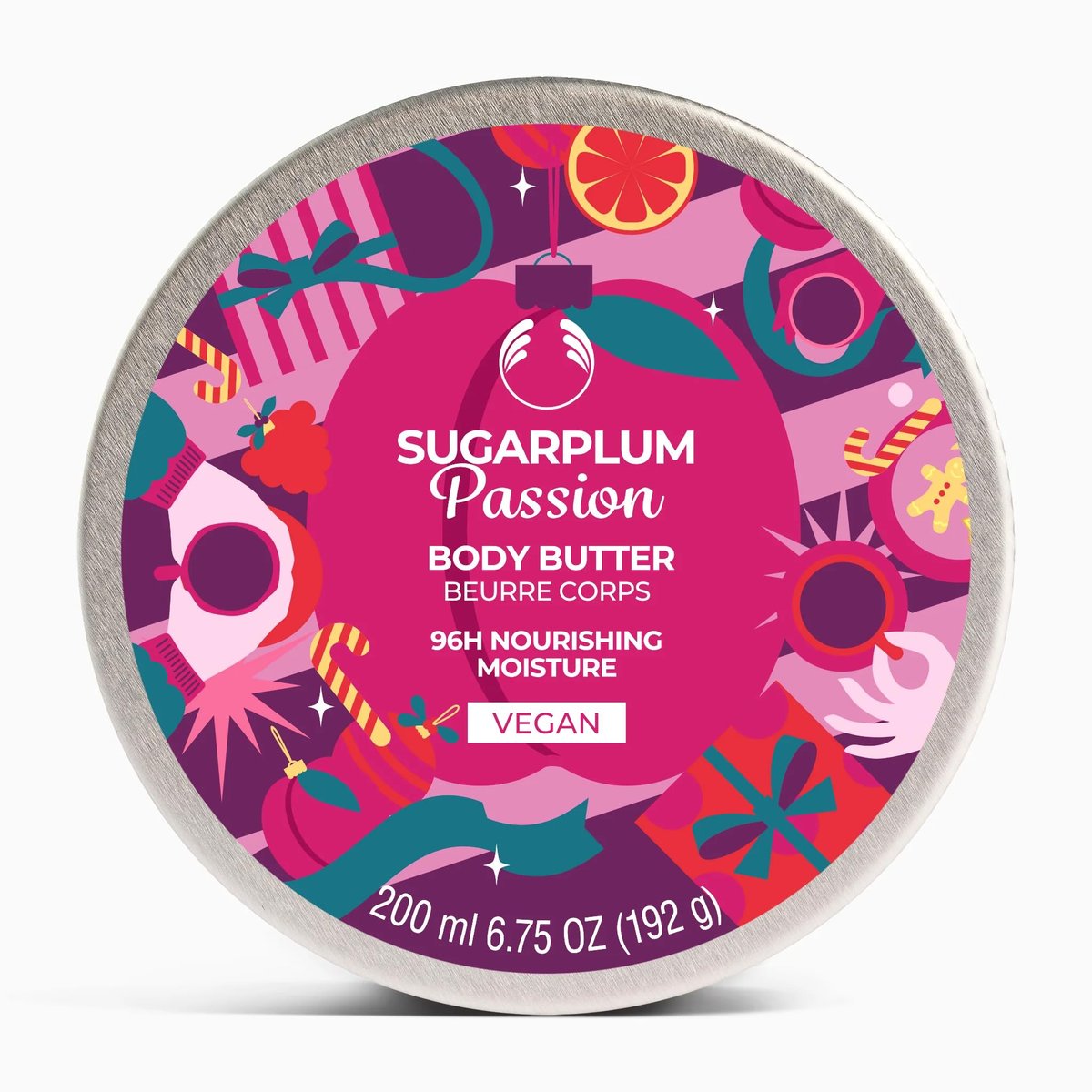 Sugarplum Passion Body Butter - Deeply Nourishing Moisturizer for Dry Skin - görsel 1