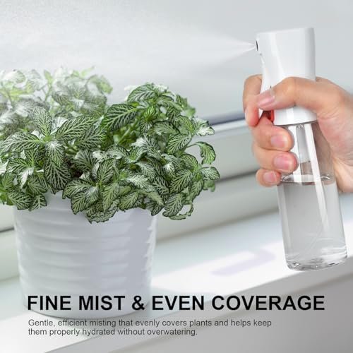Bepkac Continuous Spray Bottle for Hair – Fine Mist Water Mister, Empty Spray Bottles (2-Pack, 6.1 OZ) for Styling, Cleaning, Plants, Barbers & Salons - görsel 12