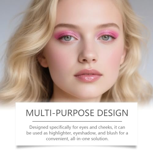 Bekoeen Eye & Cheek Palette - 4-in-1 Eyeshadow, Highlighter & Contour Makeup Palette for Natural Glow Avelisse