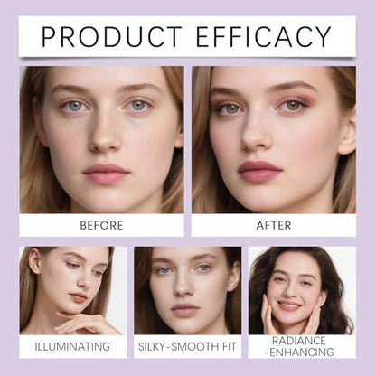 Bekoeen Eye & Cheek Palette - 4-in-1 Eyeshadow, Highlighter & Contour Makeup Palette for Natural Glow Avelisse