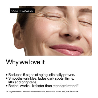 The INKEY List Advanced 0.2% Retinol Serum - 0.5 Fl Oz | Retinal, Sirtalice & Syrelief for Smoothing & Firming Avelisse
