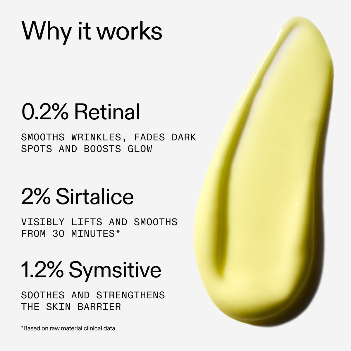 The INKEY List Advanced 0.2% Retinol Serum - 0.5 Fl Oz | Retinal, Sirtalice & Syrelief for Smoothing & Firming Avelisse
