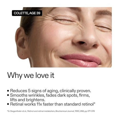 The INKEY List Advanced 0.2% Retinol Serum - 0.5 Fl Oz | Retinal, Sirtalice & Syrelief for Smoothing & Firming Avelisse