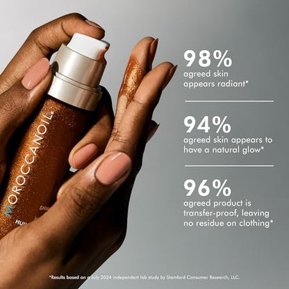 Moroccanoil Shimmering Body Oil – 1.7 Fl Oz | Radiant, Hydrating Glow Avelisse