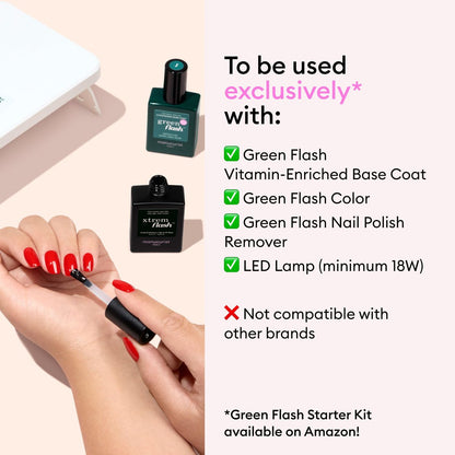Manucurist New Top Coat Gel Nail Polish Xtrem Flash – Long Lasting Gel Top Coat, Quick Shine, Vegan, Made in France (0.5 Fl Oz) Avelisse