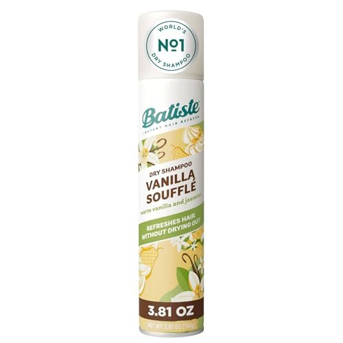 Batiste Dry Shampoo, Vanilla Souffle, 3.81 oz - Instantly Refresh Hair & Absorb Oil Between Washes - görsel 2