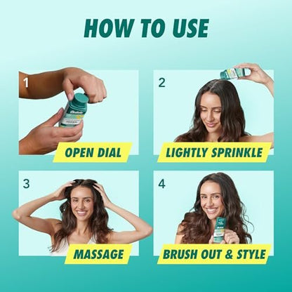 Batiste Powder Dry Shampoo – Original Scent, Oil-Absorbing, Non-Aerosol, TSA Compliant (1.06 oz)