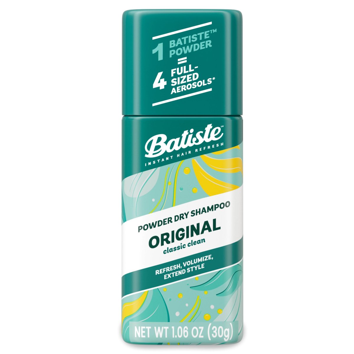 Batiste Powder Dry Shampoo – Original Scent, Oil-Absorbing, Non-Aerosol, TSA Compliant (1.06 oz) - görsel 2