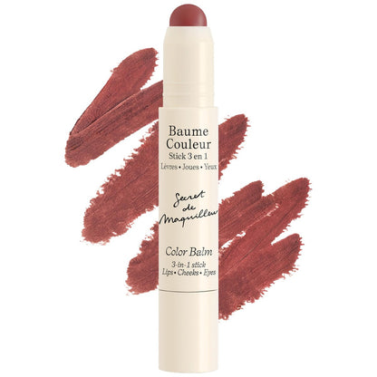 Embryolisse Color Balm 3-in-1 Stick, Mocha - Multi-Use Tint for Eyes, Lips & Cheeks, Hydrating Balm with Centella Asiatica & Aloe Vera, Vegan, Fragrance Free, 0.08 oz Avelisse