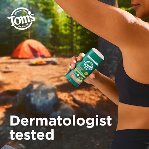 Tom's of Maine Tropical Island Antiperspirant for Men and Women, 48-Hour Odor and Sweat Protection, No Artificial Fragrances, Dyes, or Preservatives, Baking Soda Free, 3.25 oz - görsel 9
