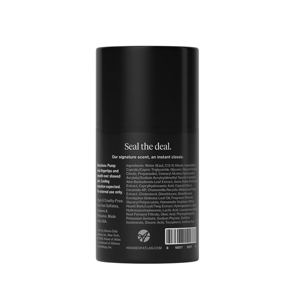 House of Atlas Calming Aftershave for Men – Alcohol-Free Hydrating Post-Shave Lotion with Aloe, Chamomile & Witch Hazel, 1.7 Fl Oz - görsel 13