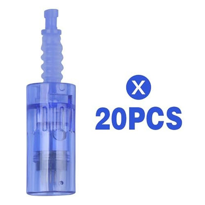 20-Pack Microneedling Pen Cartridges for Dr. Pen A6 – 0.25mm 24-Pin Needles, Easy Home Use Avelisse