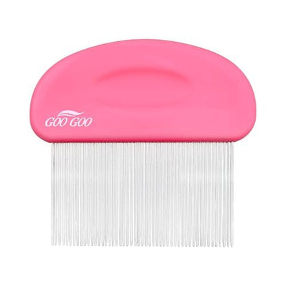 GOO GOO Tape Remover Comb - Professional Stainless Steel Tape in Hair Extensions Removal Tool with Metal Teeth Comb for Effective Adhesive Clean and Hair Damage Reduction
