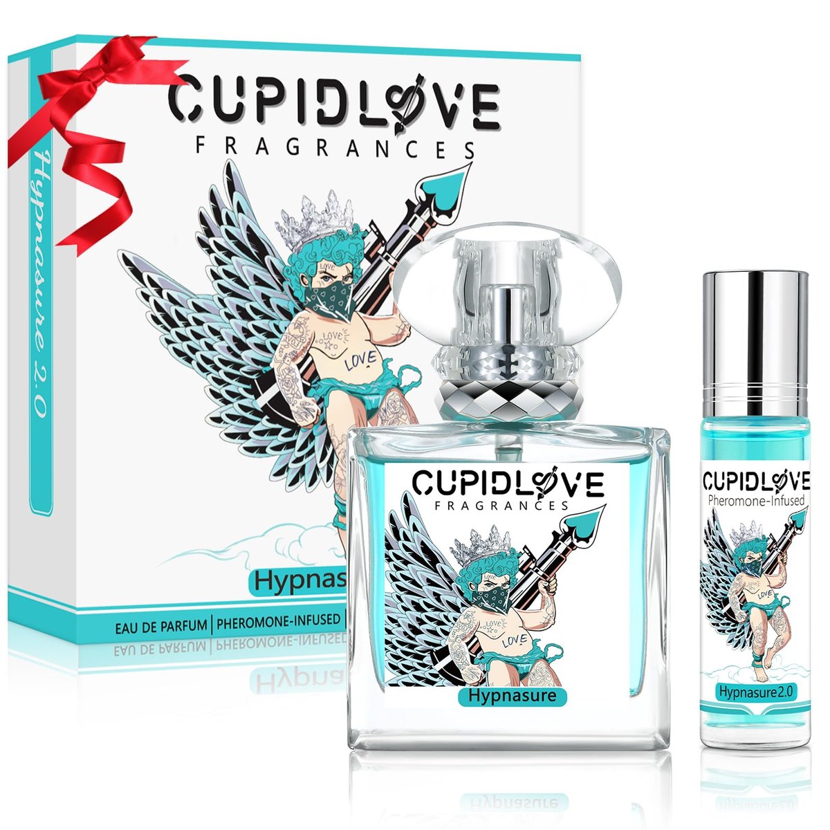 Original Hypnasure 2.0 Pheromone Cologne for Men – 50ml+10ml Travel Set Gift Infused Pheromone Perfume EDP Fragrance Spray Long Lasting Avelisse