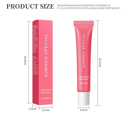 Summer Special Lip Balm Butter Set - 5-Piece Natural Shea Butter & Avocado Oil Hydrating Lip Care Gift Set - görsel 16