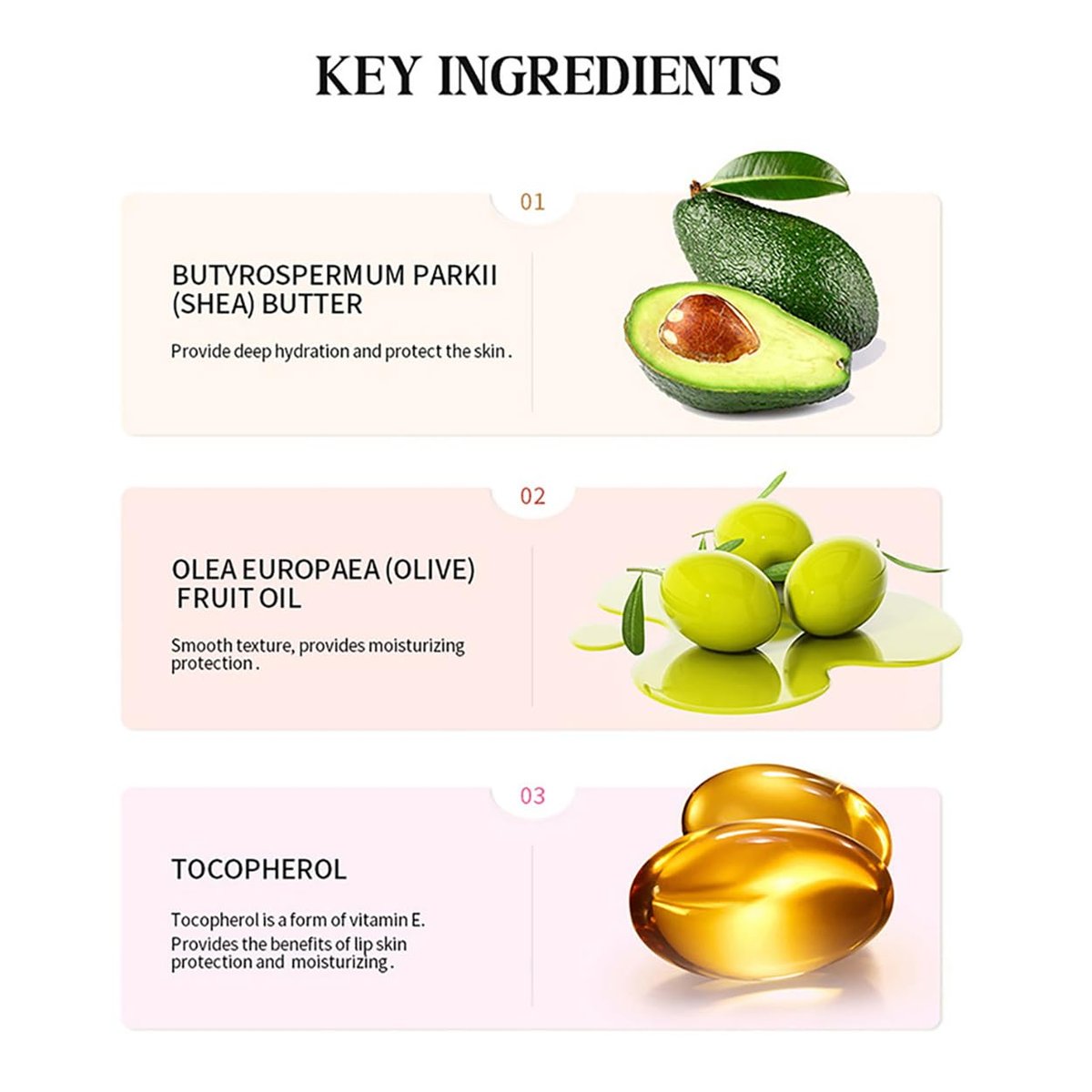 Summer Special Lip Balm Butter Set - 5-Piece Natural Shea Butter & Avocado Oil Hydrating Lip Care Gift Set - görsel 11