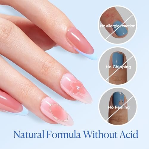 AZUREBEAUTY 18ml Nail Dehydrator and Primer – Acid-Free & Hema-Free Nail Prep Kit for Long-Lasting Gel Polish & Acrylic - görsel 8