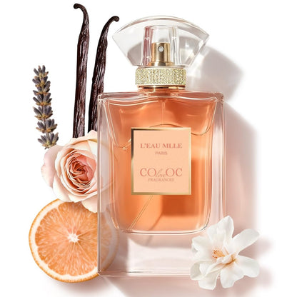 L'EAU MLLE Paris Eau de Parfum – Fresh & Floral Oriental Women's Perfume, Inspired by Coco Mademoiselle, Long Lasting Fragrance, 1.7 Fl Oz Avelisse