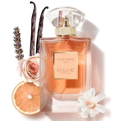L'EAU MLLE Paris Eau de Parfum – Fresh & Floral Oriental Women's Perfume, Inspired by Coco Mademoiselle, Long Lasting Fragrance, 1.7 Fl Oz Avelisse
