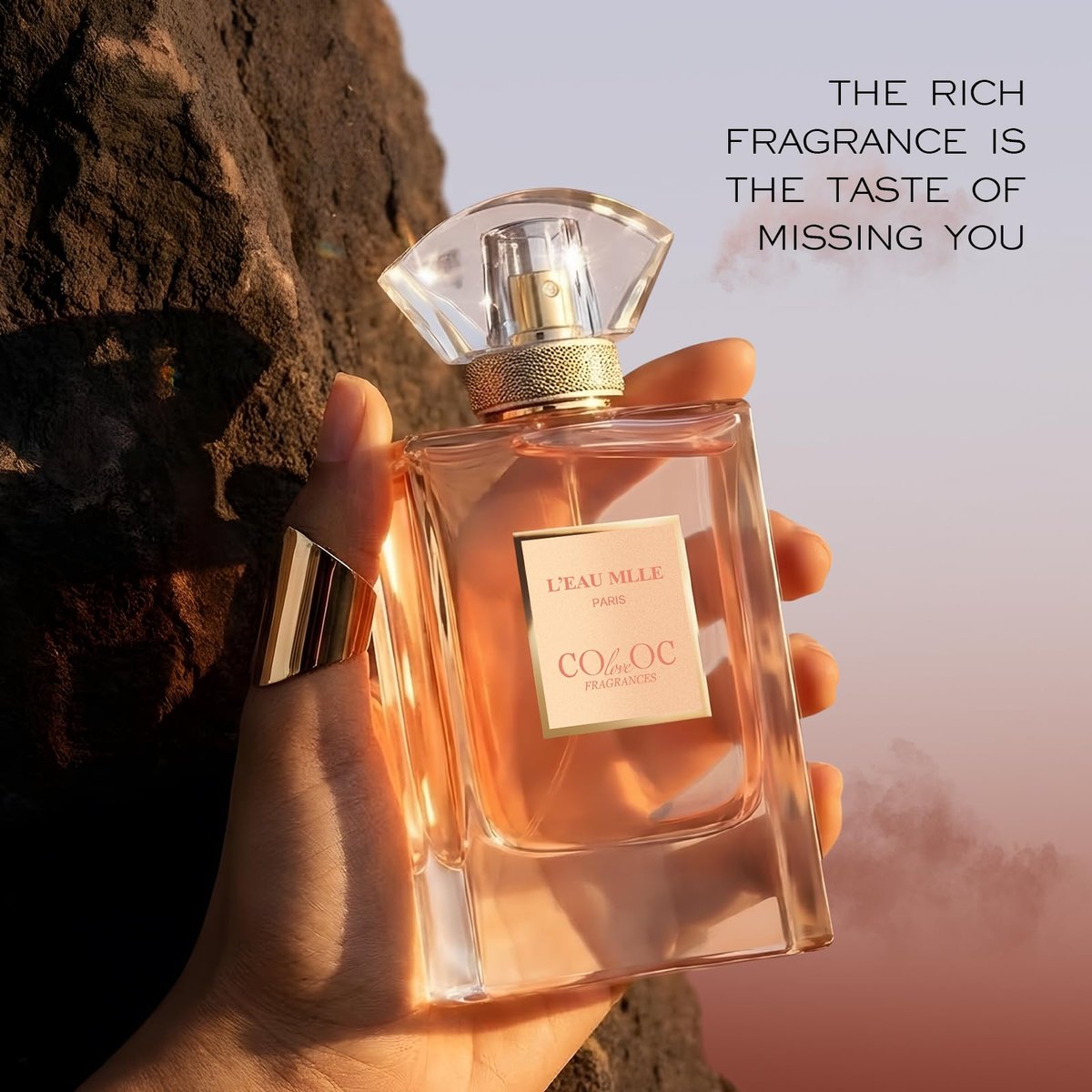 L'EAU MLLE Paris Eau de Parfum – Fresh & Floral Oriental Women's Perfume, Inspired by Coco Mademoiselle, Long Lasting Fragrance, 1.7 Fl Oz Avelisse