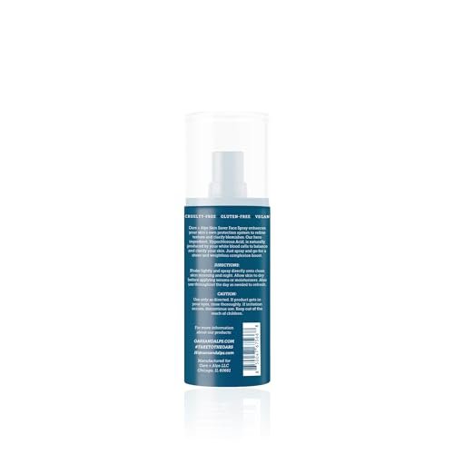 Oars + Alps Skin Saver Facial Spray for Sensitive Skin – Hypochlorous Acid Face Mist for Breakouts, Acne, Redness, Itching, & Rashes – Safe, Clean Ingredients – 3.4 oz Avelisse